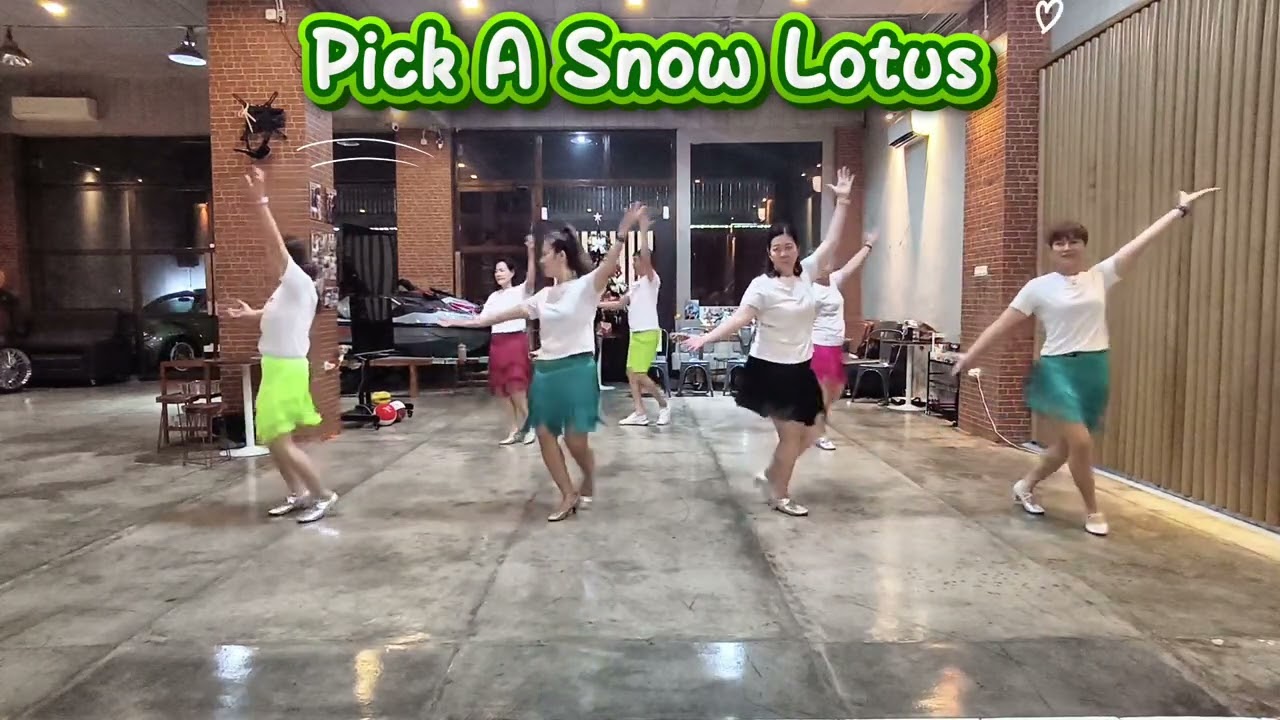 Pick A Snow Lotus Line Dance #HeruTian (INA) - Dec 2025