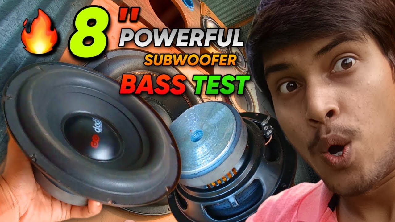 I Tested Budget 8 Inch Subwoofer.. Deep Bass Only ₹799 | Almost Burned The Coil | DO DJ SUBWOOFER