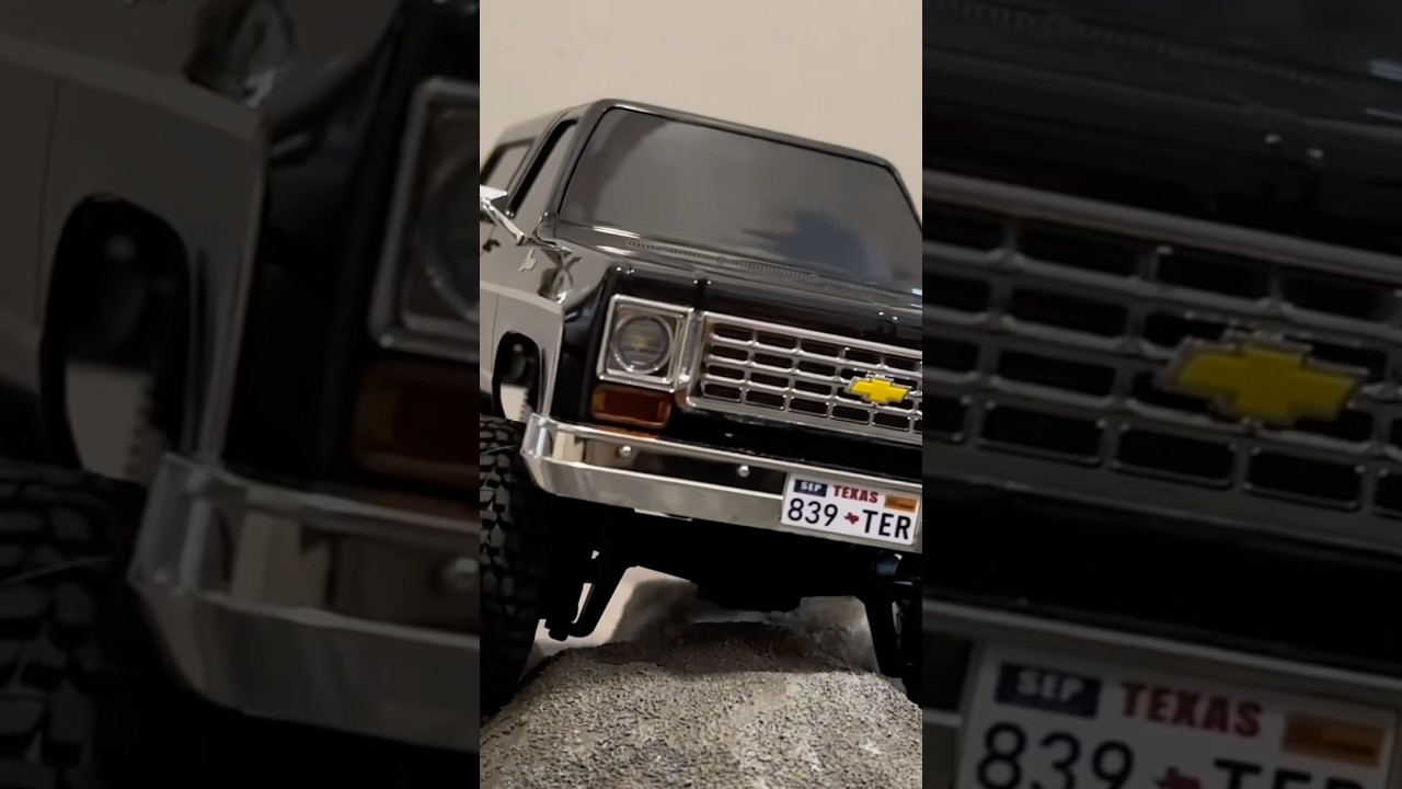 Having some fun with the FMS Chevy K5 Blazer!! #fmsk5blazer #fms #microcrawler