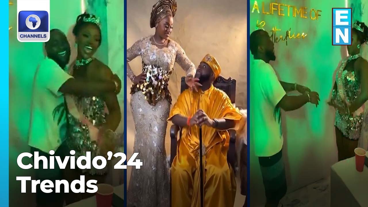 Davido And Chioma Trend Ahead Of Their Final Wedding Rites
