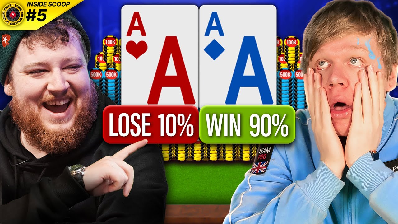 Если мои ACES выиграют, я попаду за финальный стол с @TeamNeverLuckyTV — The Inside SCOOP #5
