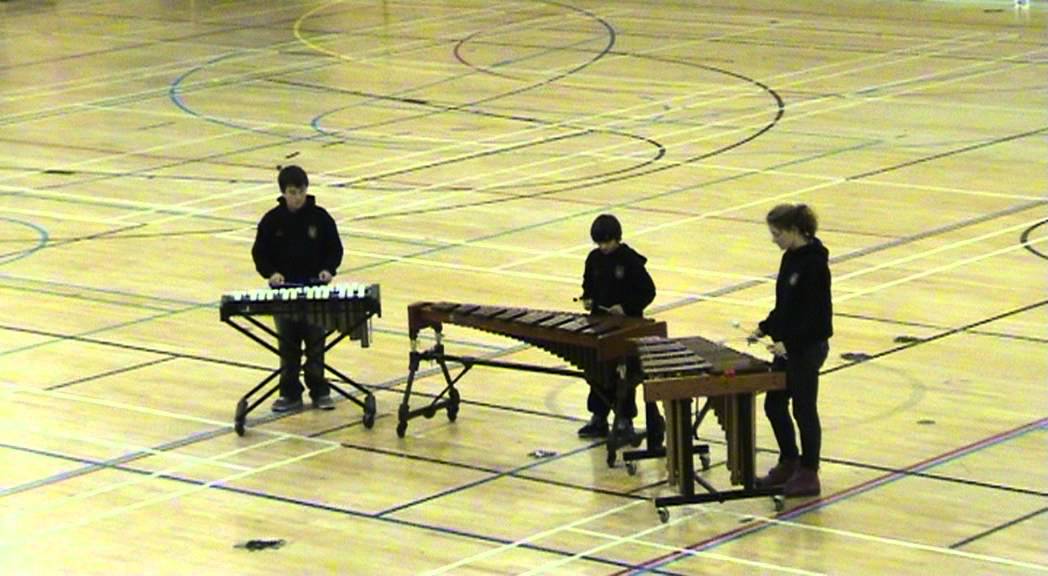 Music Box Dancer - T.S. Swiftsure Mallet Section at N.T.C. Band Competition 2011