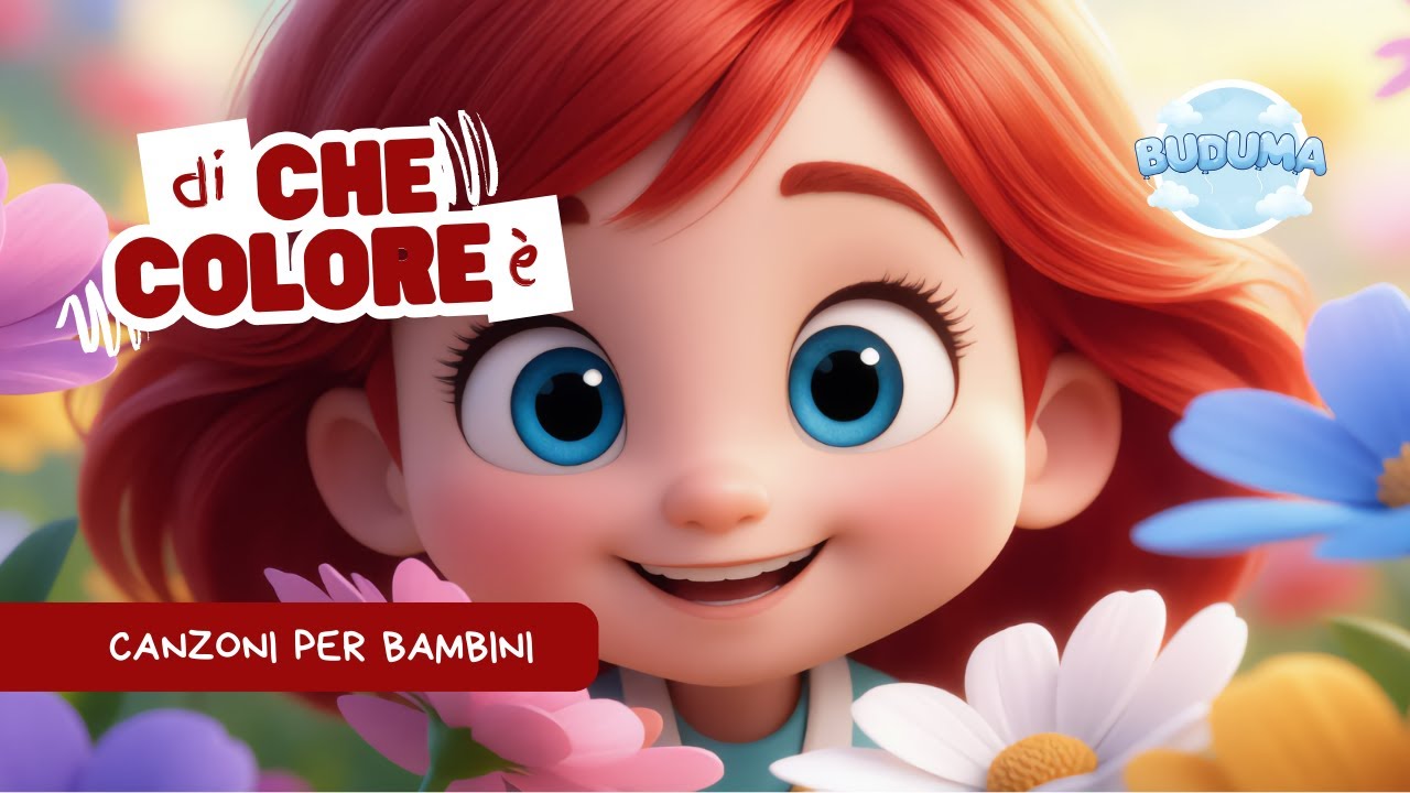 🌈🎵 Di che colore è? Dillo tu! | Canzoni per Bambini | BUDUMA