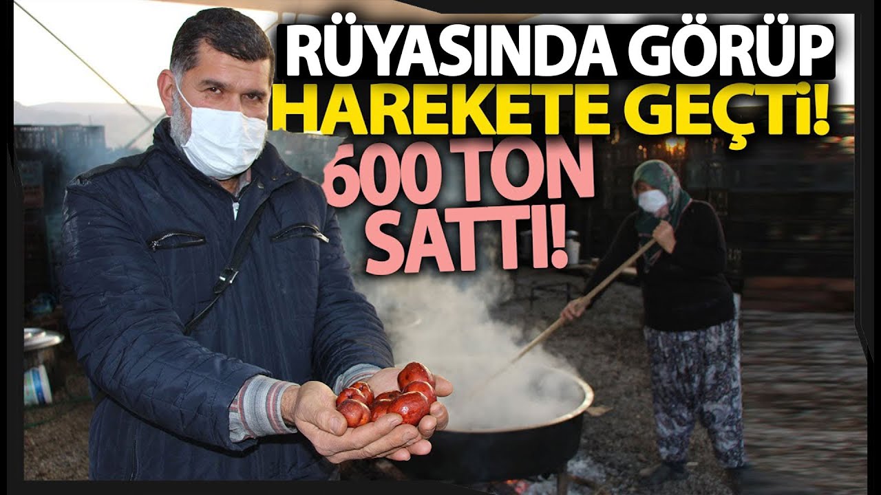 Rüyasında Gördü, 13 Bin Hünnap Ağacı Fidanı Dikti, 600 Ton Üretim Yaptı