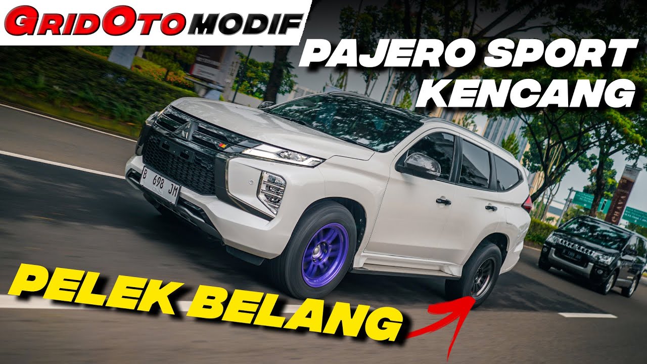 Modifikasi Mesin Mitsubishi Pajero Sport Dakar 2021, Ekspos Gaya Street Racing | Modifikasi Mobil