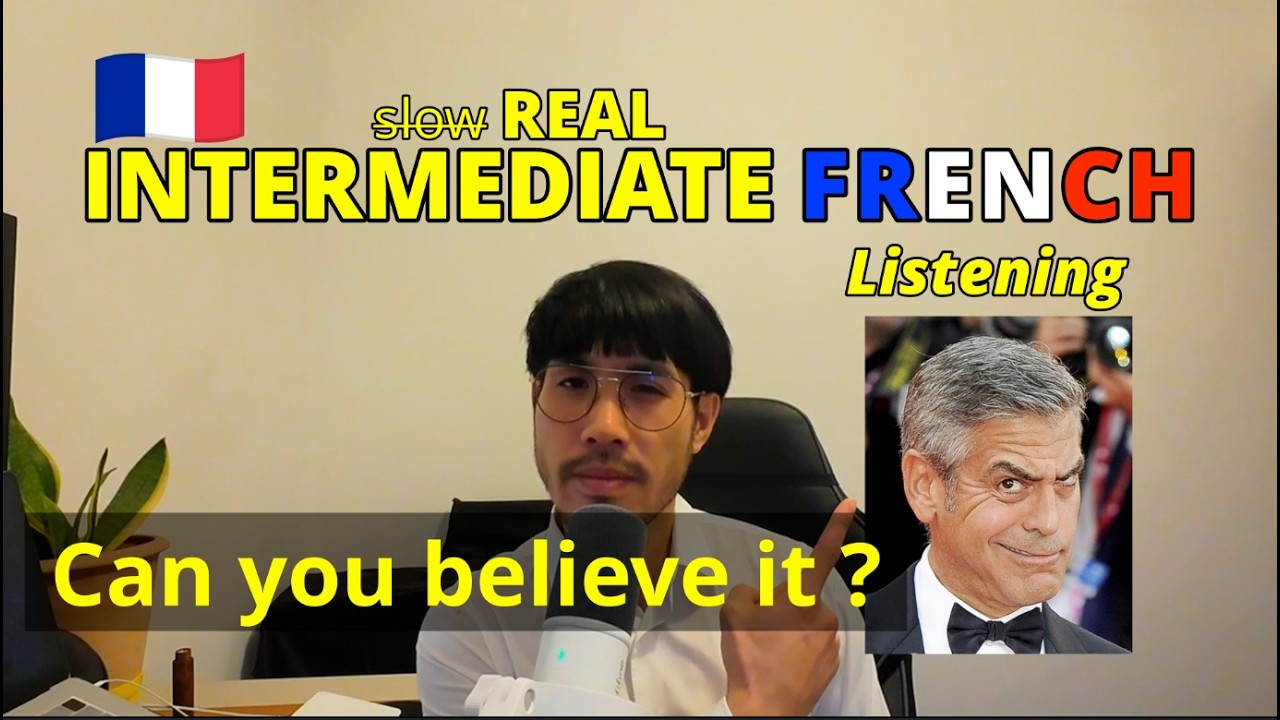 He's French now (🇫🇷 Intermediate French listening)