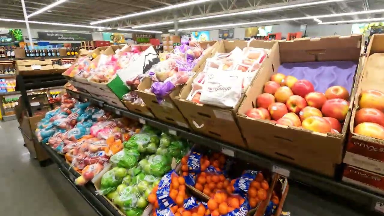 Aldi Grocery Store after Virginia Snow storm