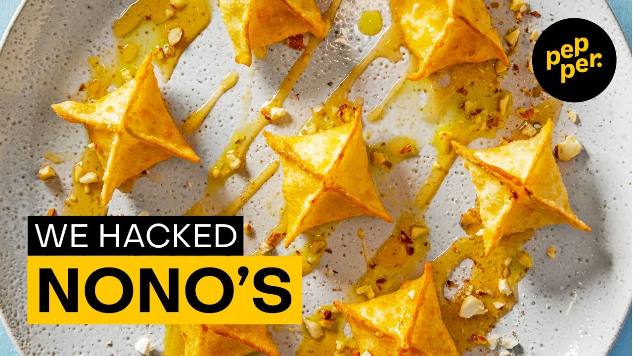 Nono's Truffle Cheese Wontons Recipe: Crispy, Cheesy, Truffle & Honey-Drizzled Wontons | Pepper.ph