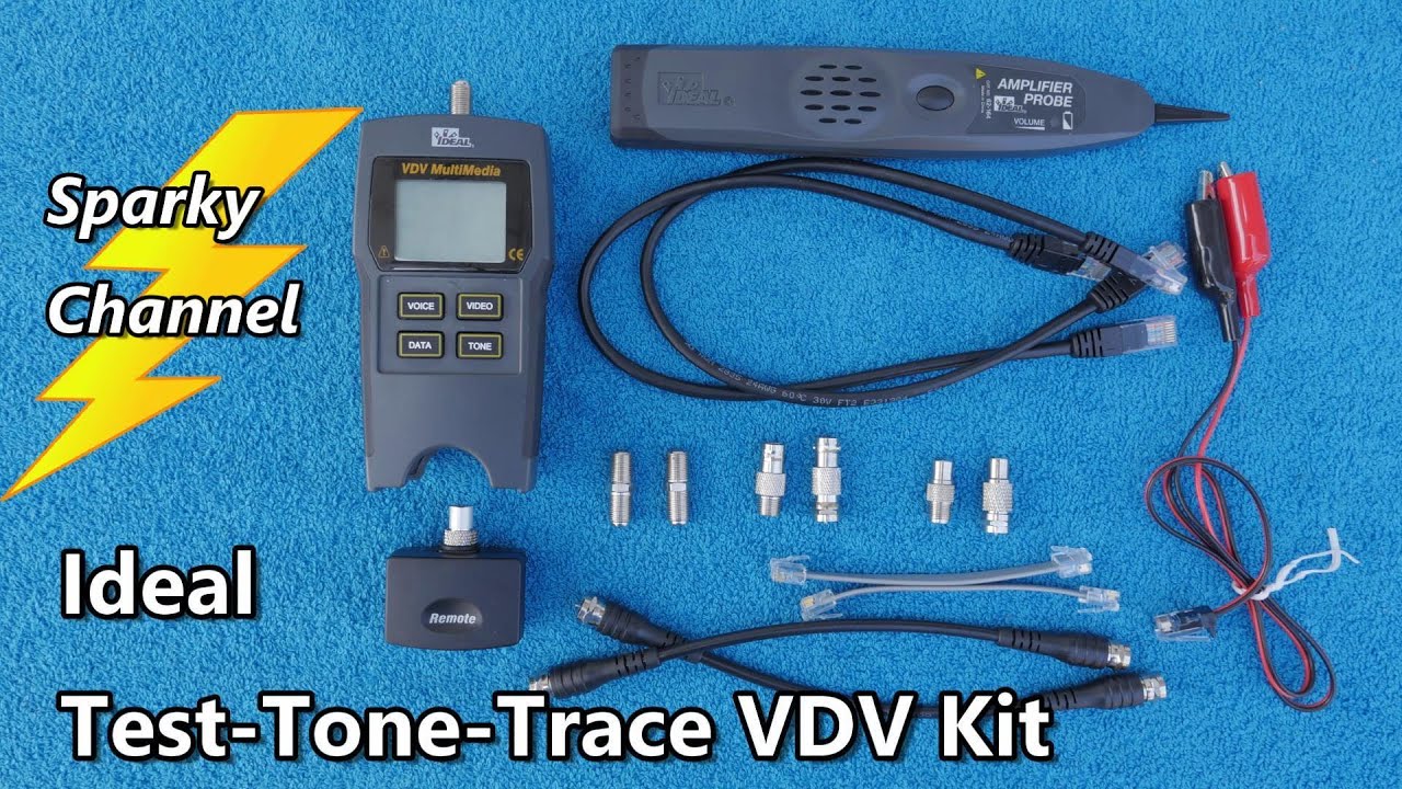 Обзор и демонстрация набора IDEAL Test Tone Trace VDV 33-866