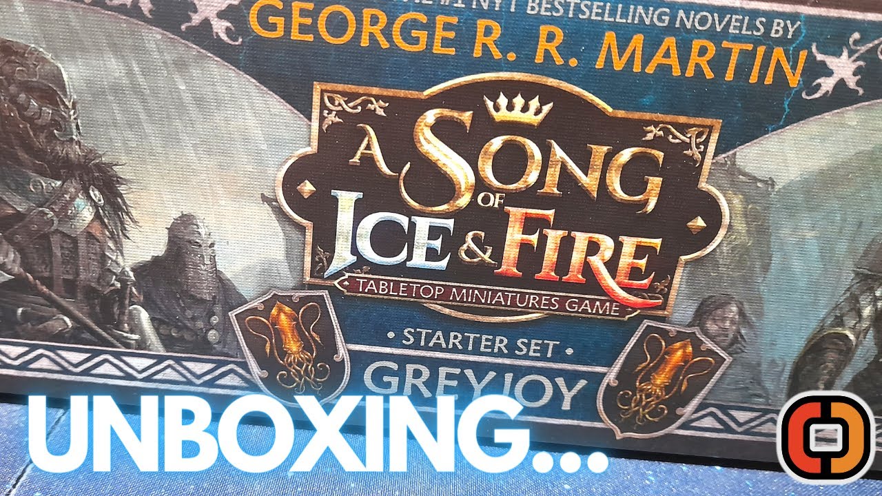 Unboxing... A Song of Ice & Fire: Greyjoy Starter Set