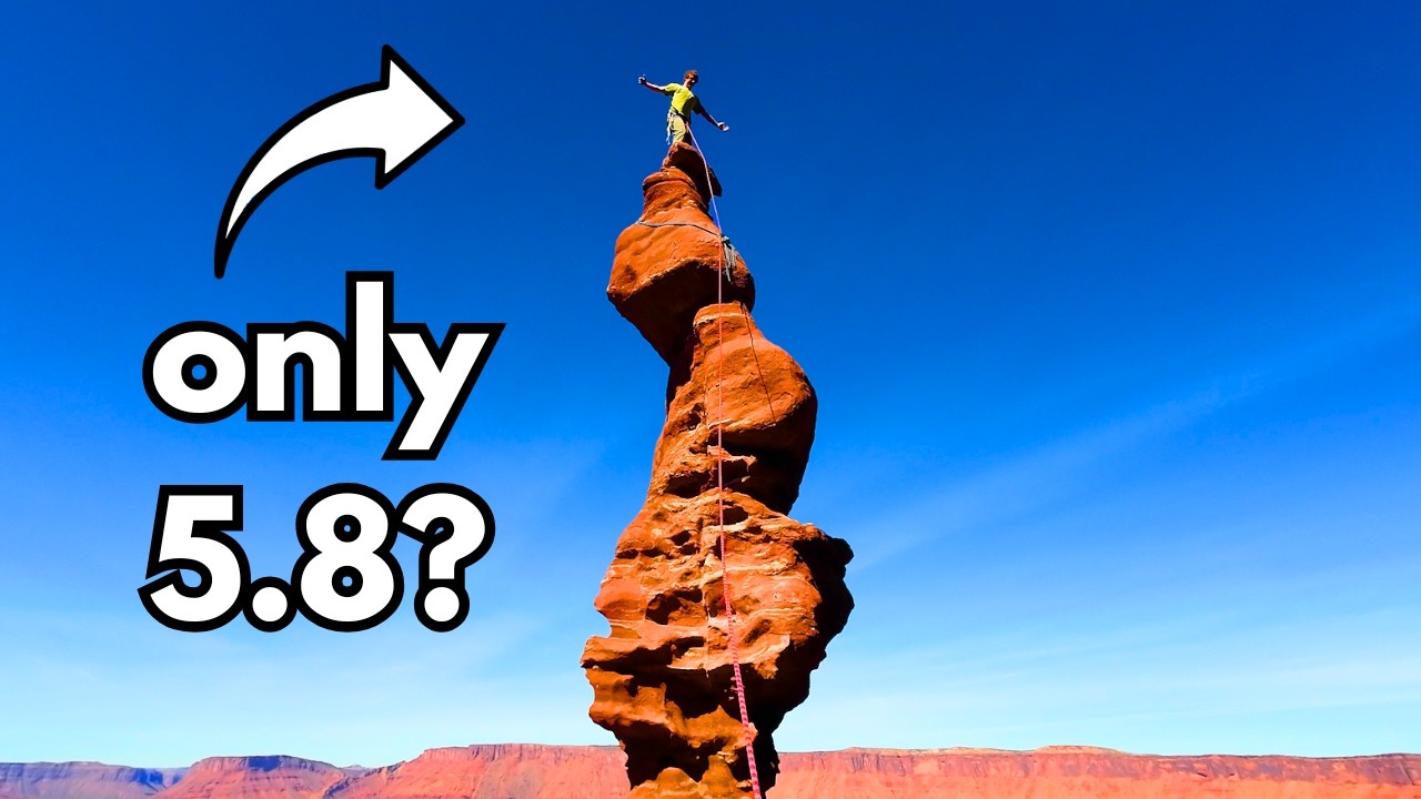 Climbing the most intimidating desert tower
