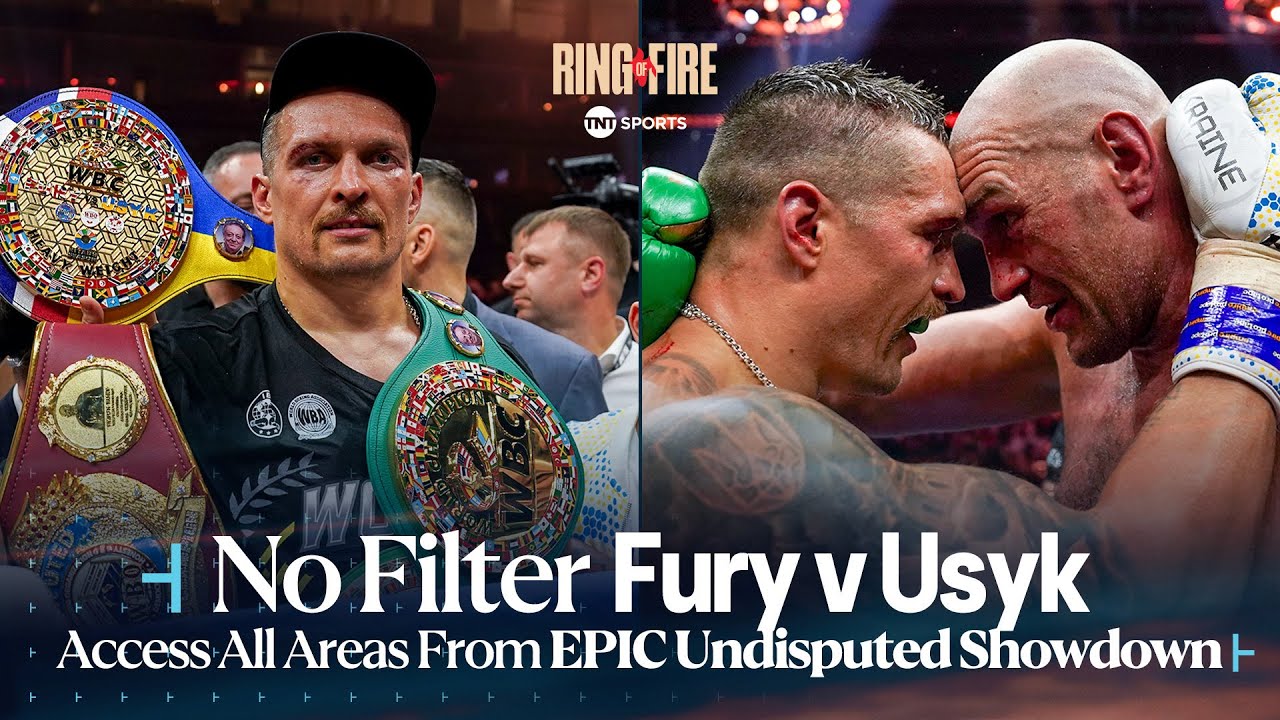 No Filter: Fury v Usyk 👑 Access All Areas As Oleksandr Usyk Becomes Undisputed  🇺🇦🏆 #FuryUsyk