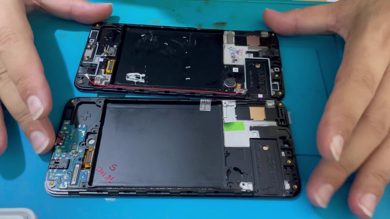 Troca do touch completo com ARO Samsung A30s passo a passo