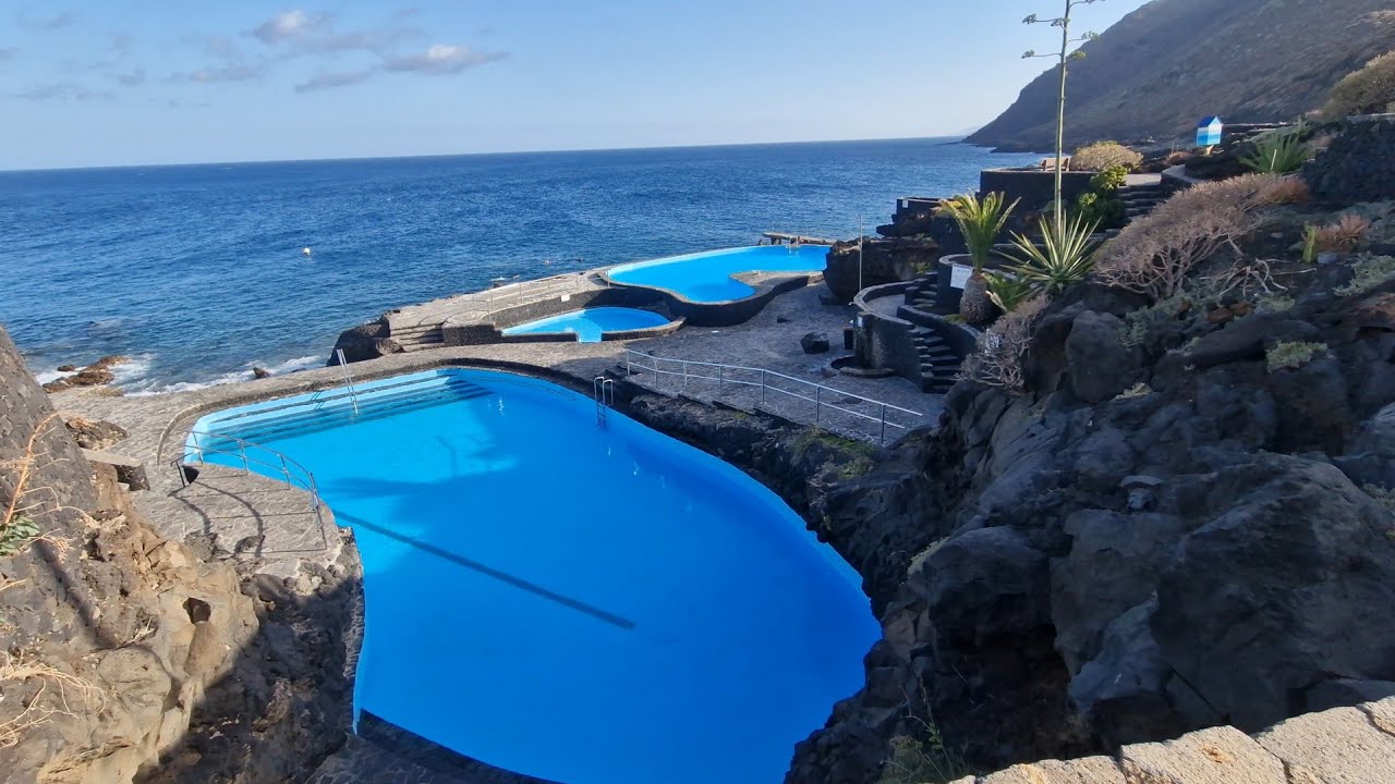 LA CALETA Y PLAYA EL TAMADUSTE―EL HIERRO ,ISLAS CANARIAS 🥰🇮🇨  24/04/2024