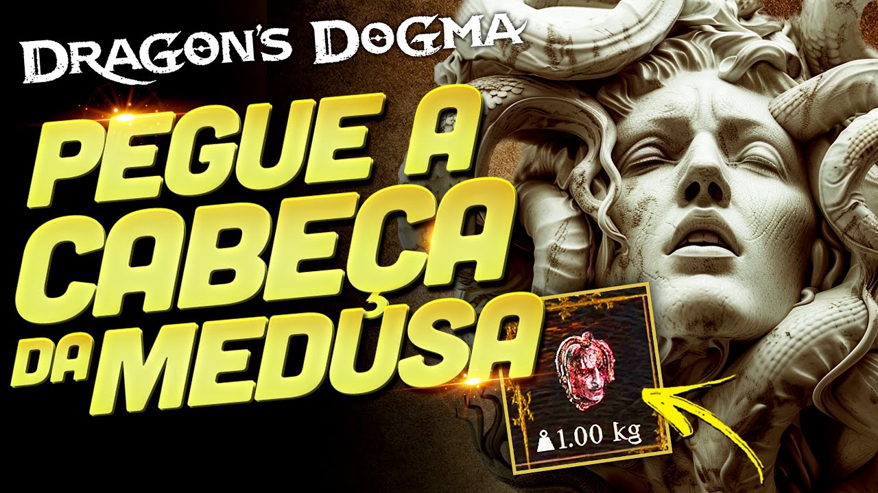 DRAGON'S DOGMA 2 | A LOCALIZAÇÃO DA MEDUSA E COMO PEGAR SUA CABEÇA - TROFÉU PERDÍVEL