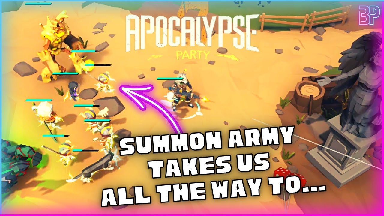BRINGING A SUMMON ARMY TO HELL!! | Apocalypse Party