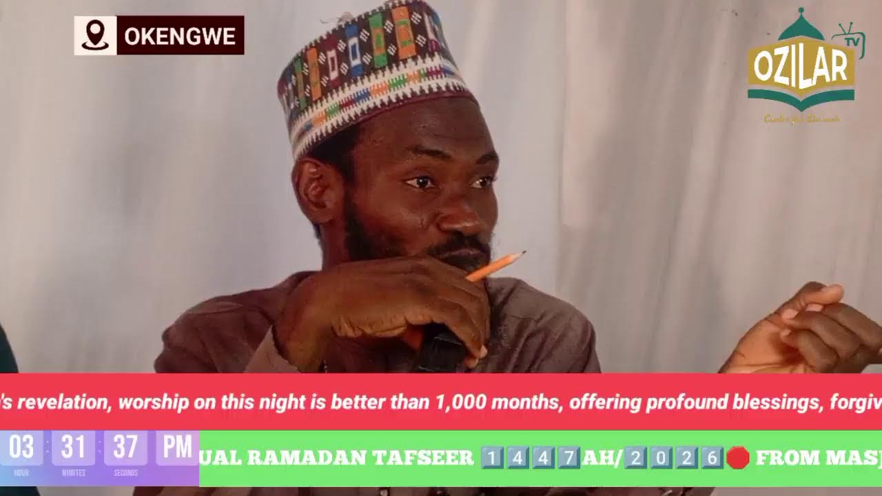 THE DAY 29 LIVE BROADCAST OF MARKAZ AHLUS-SUNNAH WAL-JAMMAH ANNUAL RAMADAN TAFSEER 1447AH/2026