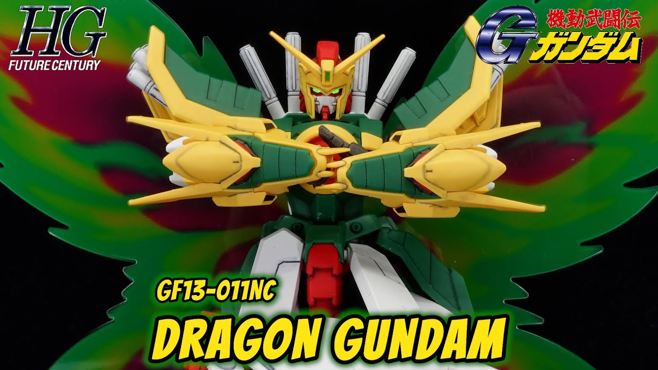 P-Bandai HG Dragon Gundam Review | Mobile Fighter G Gundam