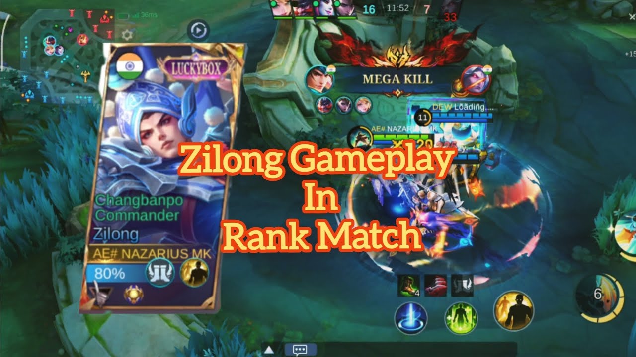 Zilong (Changbangpo Commander)  | Mobile Legend Bang Bang | #mobilelegends #zilonggameplay 