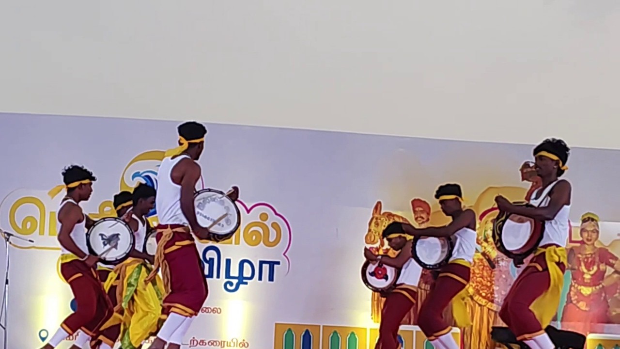 அதிர வைத்த பறை ஆட்டம்|Parai Attam|பறையாட்டம்|Parai Attam Dance|Thappattam  Dance|Tamil Folk Dance