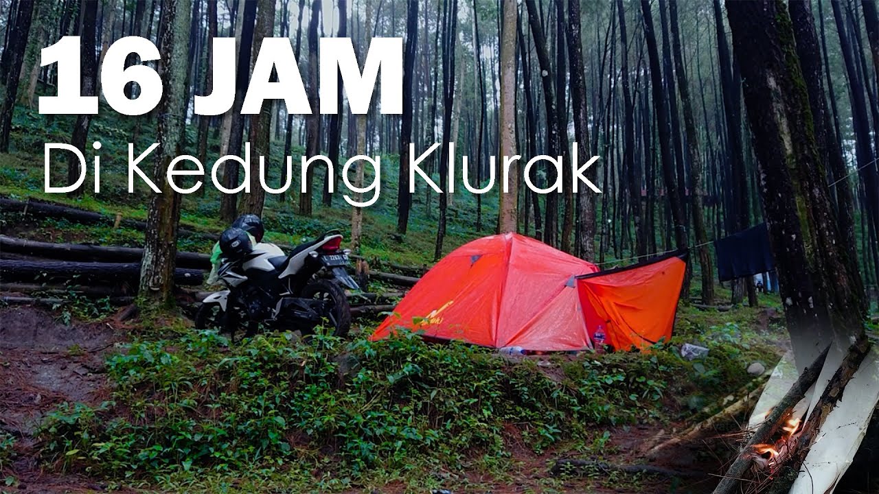 Camping kedung klurak, musim hujan
