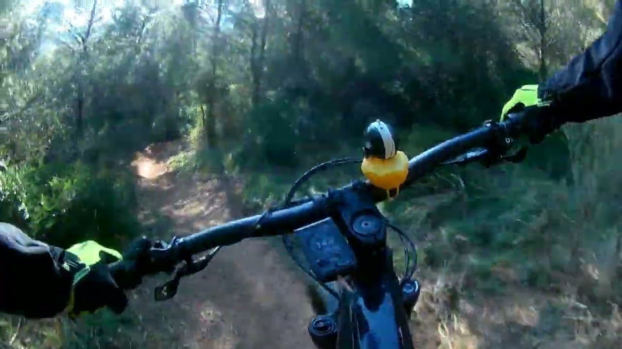 Mtb trail Liguria - Pietra Ligure - Cuore di Cervo (curva infame💥)