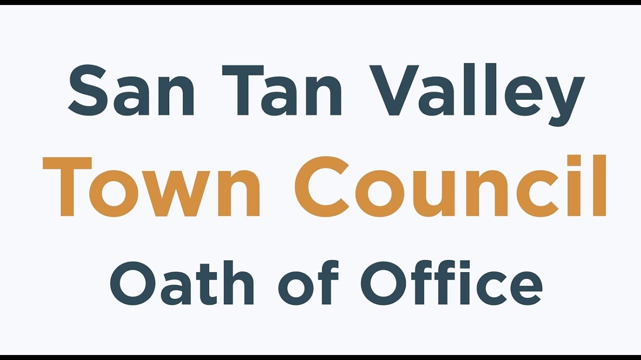 San Tan Valley Town Council Oath of Office Ceremony - September 25, 2025