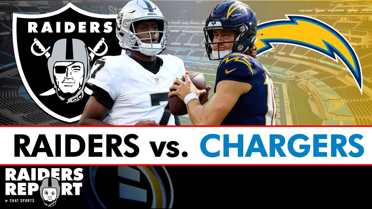 Raiders vs. Chargers Live Stream Scoreboard, Free Watch Party & Play-By-Play | NFL Week 13 On CBS