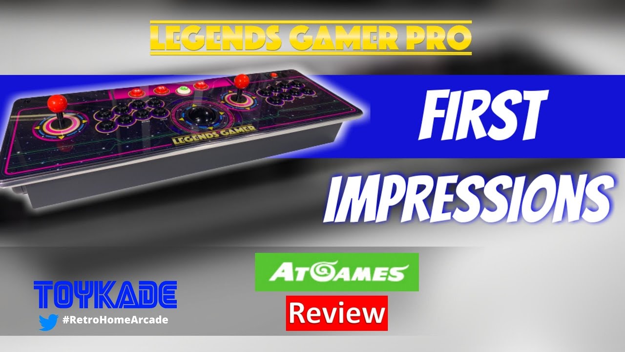 AtGames - Legends Gamer Pro First Impressions!