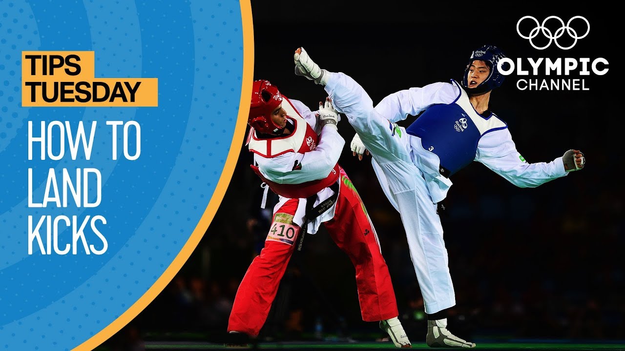 Taekwondo - How to land kicks through blocks | Olympians' Tips