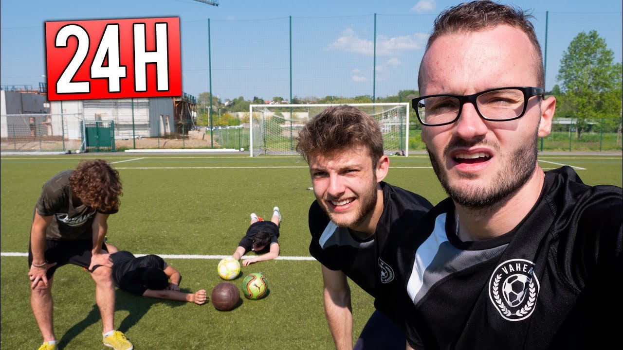 JOUER AU FOOT PENDANT 24H ... 😭
