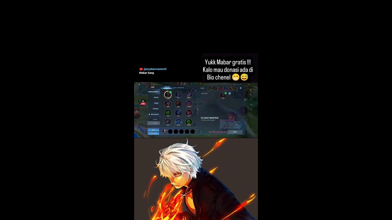yuukk Mabar gratis pushhh sampe imoo , kalo mau donasi link ada di bio chenel 😁