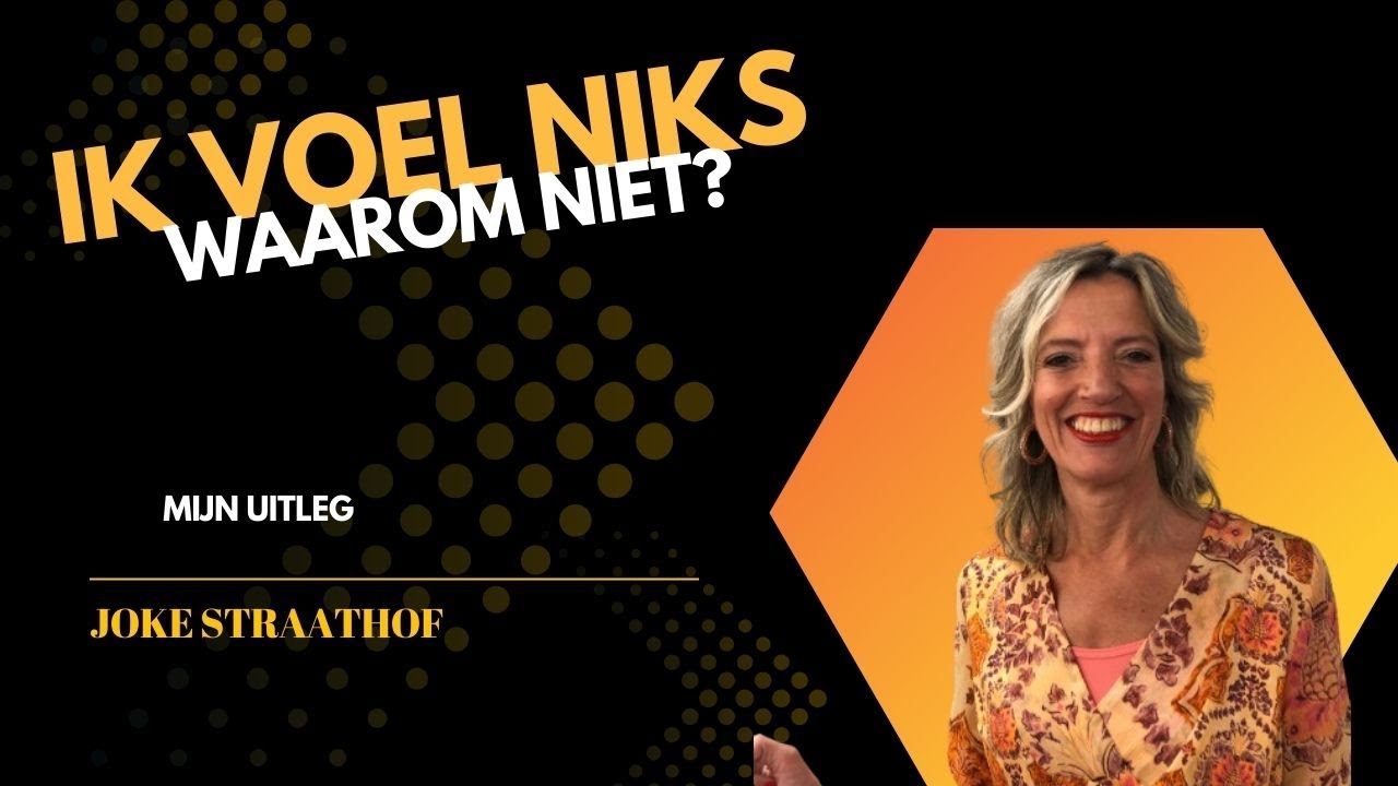 Gevoel uitgeschakeld door emotionele pijn