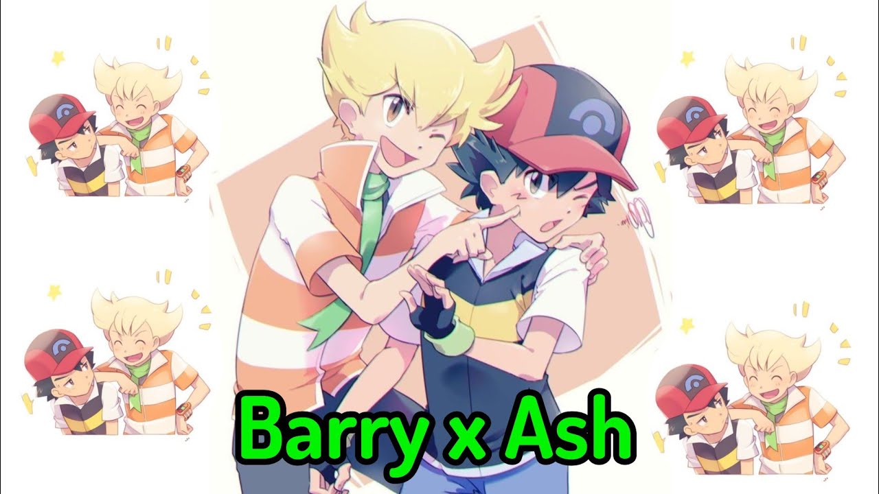 Barry x Ash Pokémon Diamante y Perla