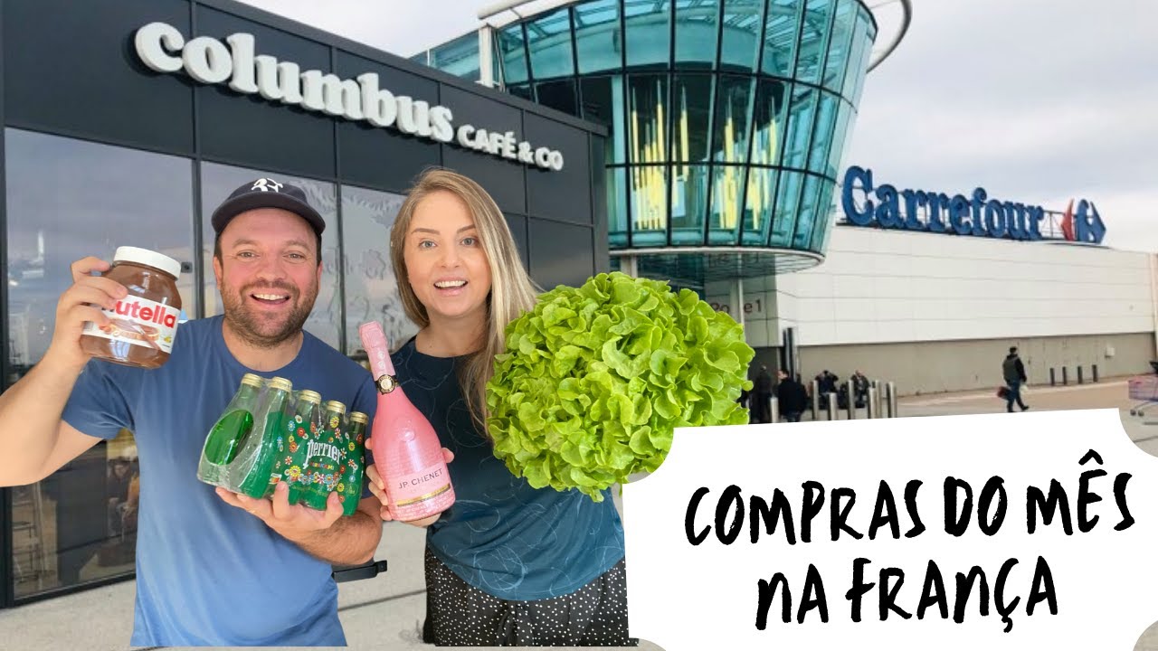 Mercado na França - Compras do Mês - Mostramos tudo, Mercado, Compras e valores! 🇫🇷