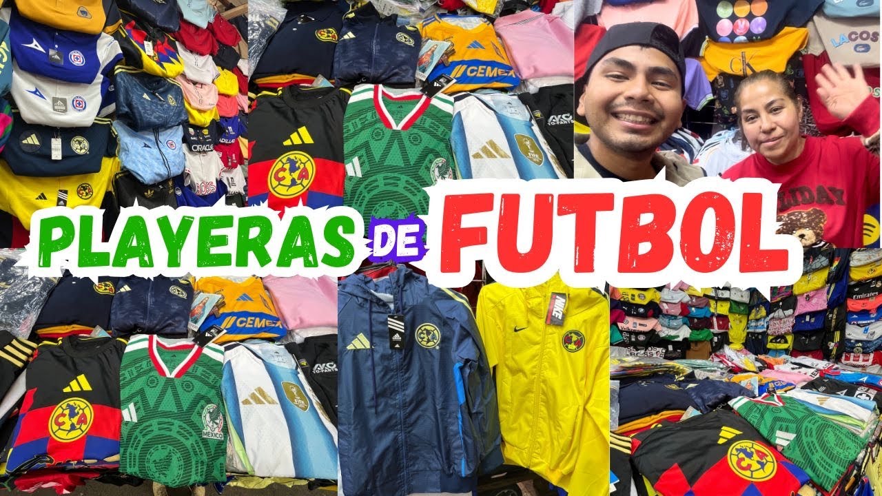 ⚽️ Tienda con Playeras de Futbol para el Mundial 2026 😱Venta por pieza | Playeras para Fórmula 1 