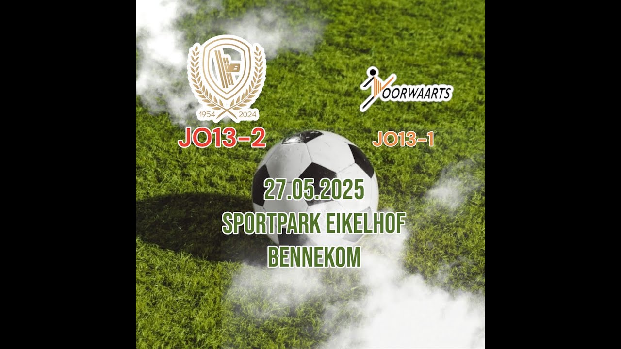 vv Bennekom JO13-2 vs Voorwaarts JO13-1 (27.05.2025)