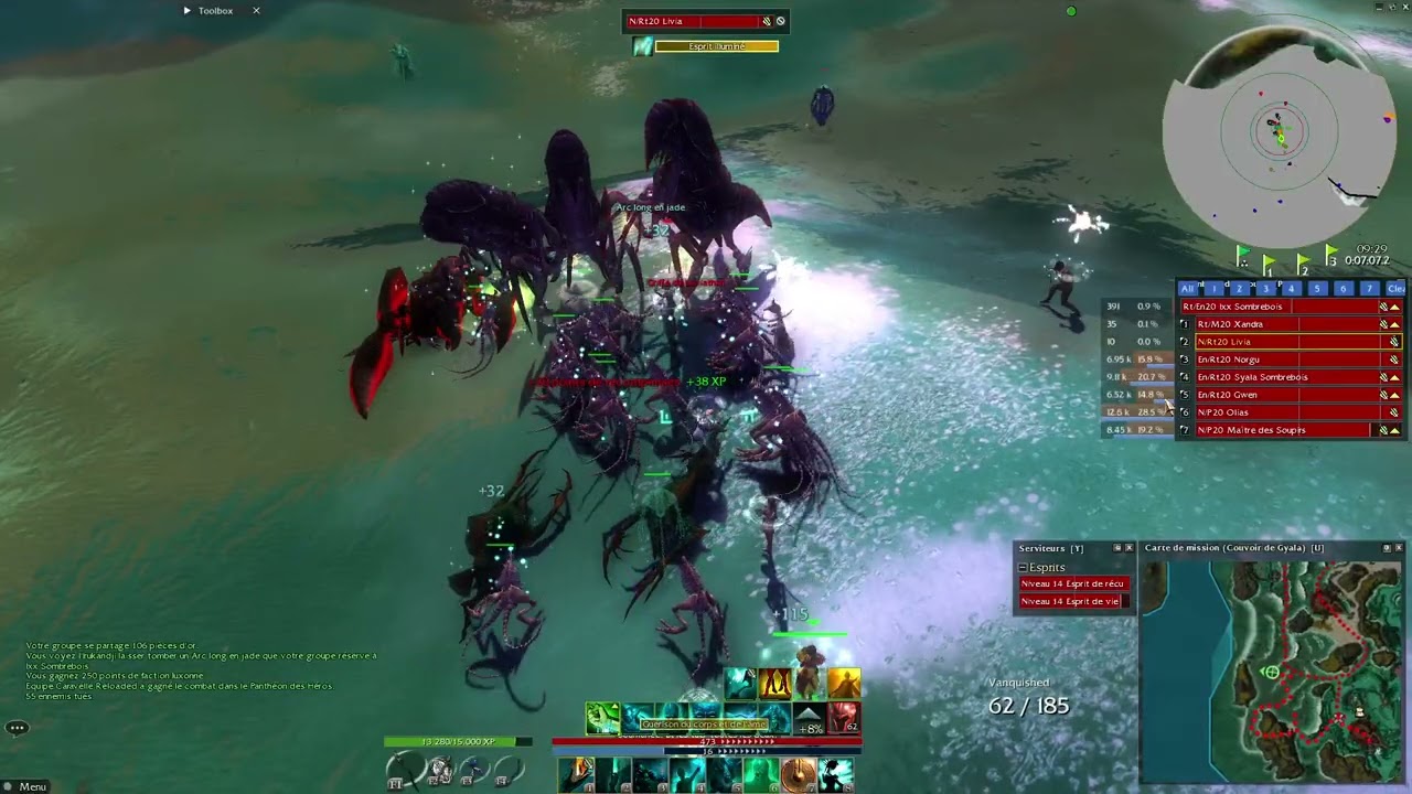 Weapons of Three Forges pet-less teambuild test #1