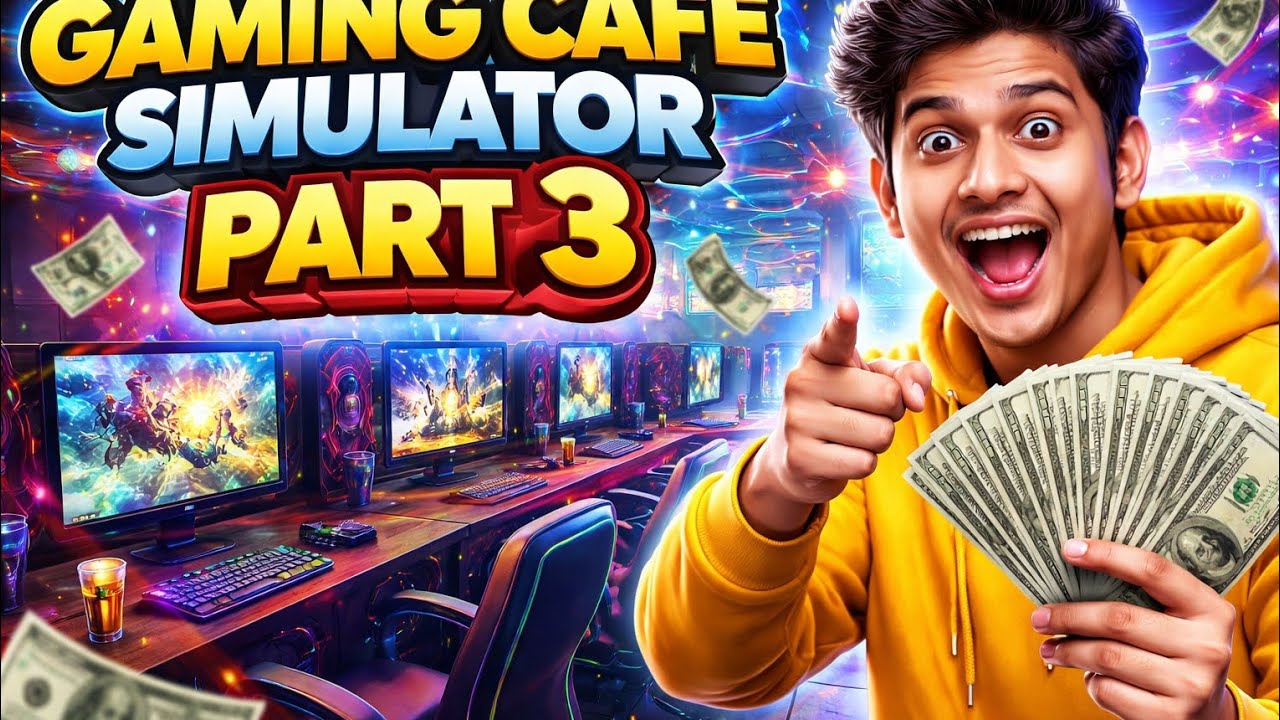 Gaming Cafe Simulator Part 3 | Aaj Banaya Sabse Mehenga PC | Luxury PC Build #GamingCafeSimulator 