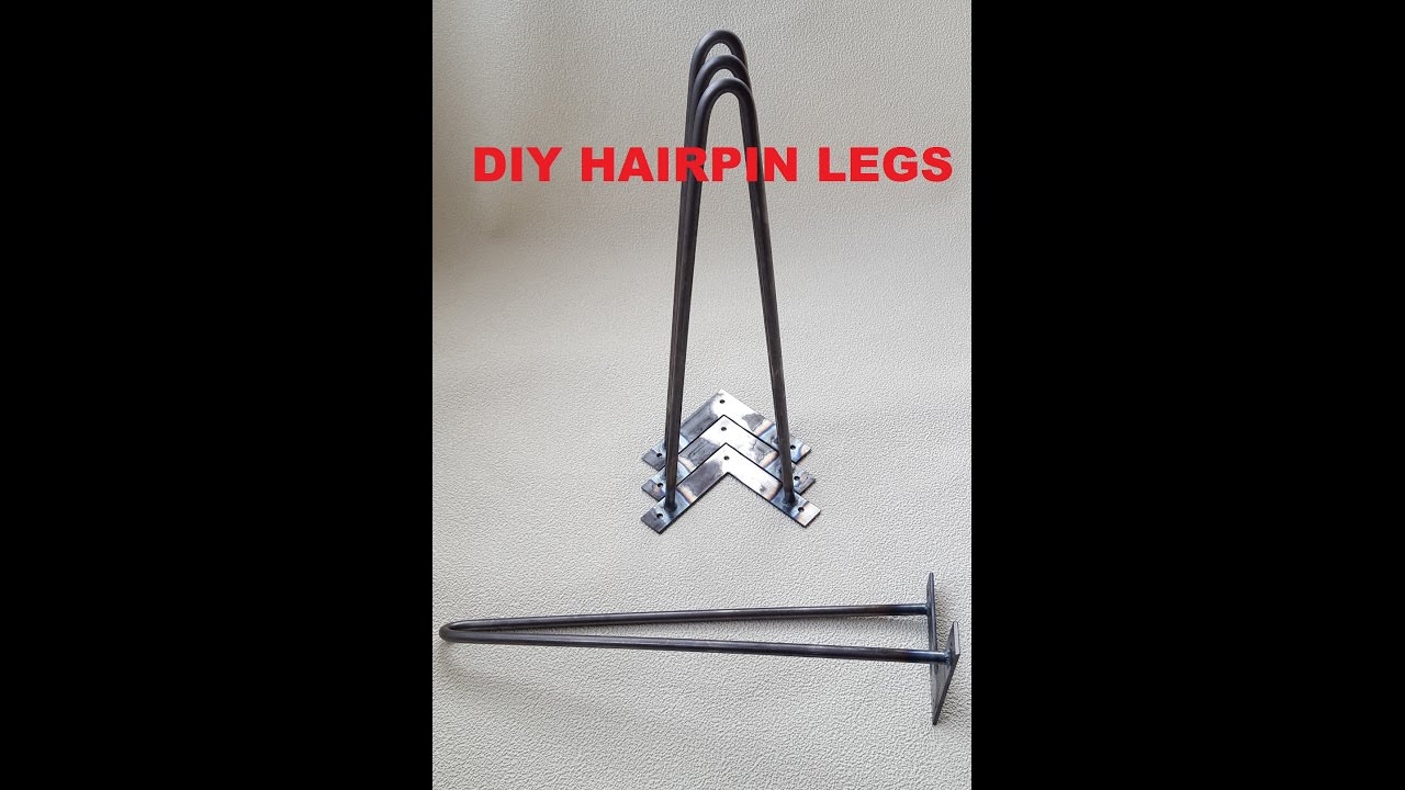 How To Make Hairpin Legs DIY