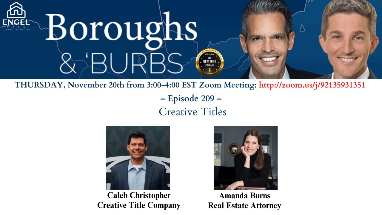 Creative Titles | Boroughs & Burbs Ep. 209