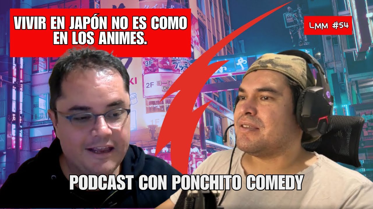 Como pase de programador a mezclar aguas locas en JAPÓN 🇯🇵 podcast con PONCHITO COMEDY 🎭 