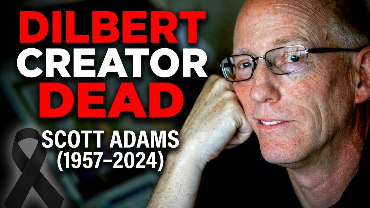 Scott Adams Dies at 68 | Dilbert Creator Passes Away After Cancer Battle