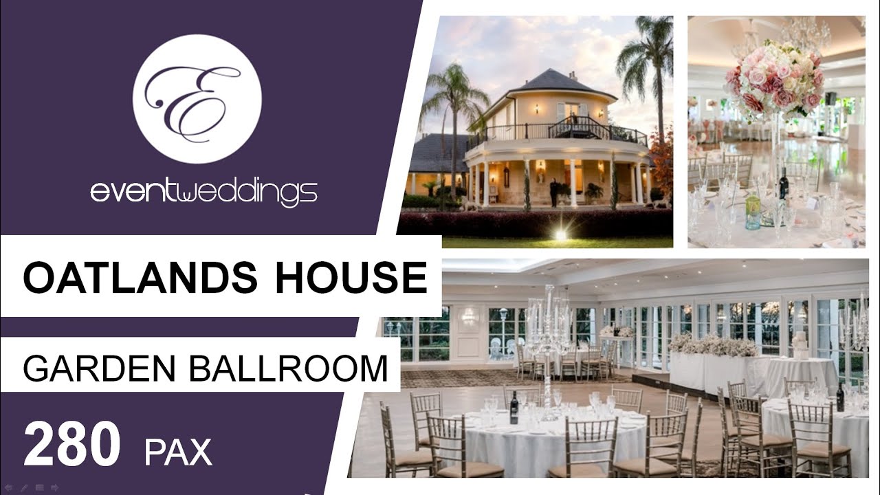 Oatlands House Grand Ballroom - Sydney Wedding Venue Walkthrough by Event Weddings