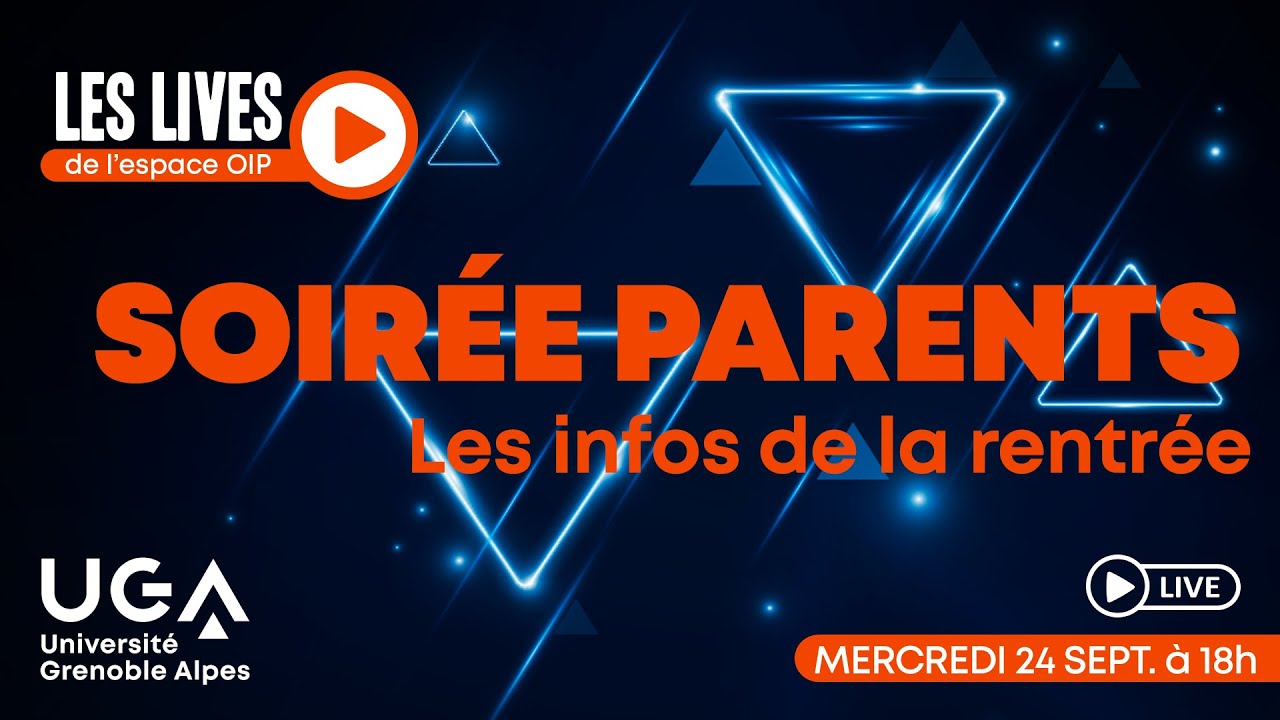 Live OIP : Soirée parents