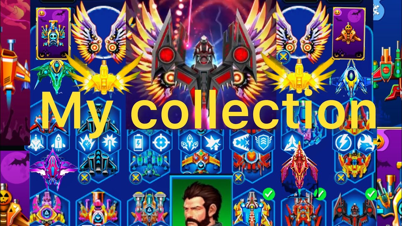 Galaxy Attack: Alien Shooter | My ships collection | all ships | #alienshootergalaxyattack