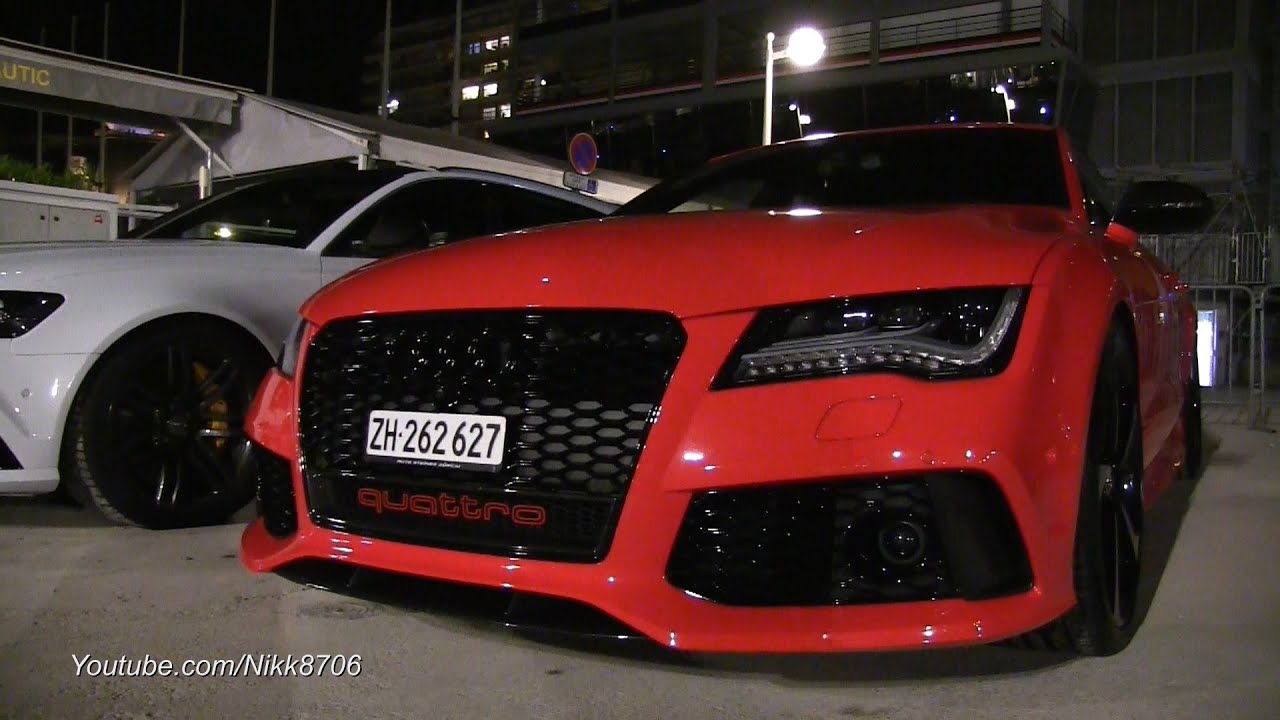 Straight piped Audi RS7 - Pure sound