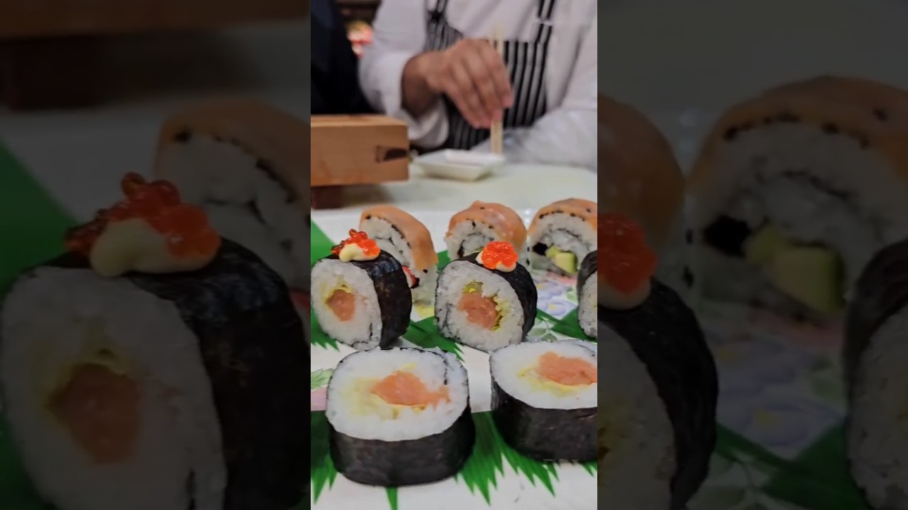 طرز تهیه سوشی