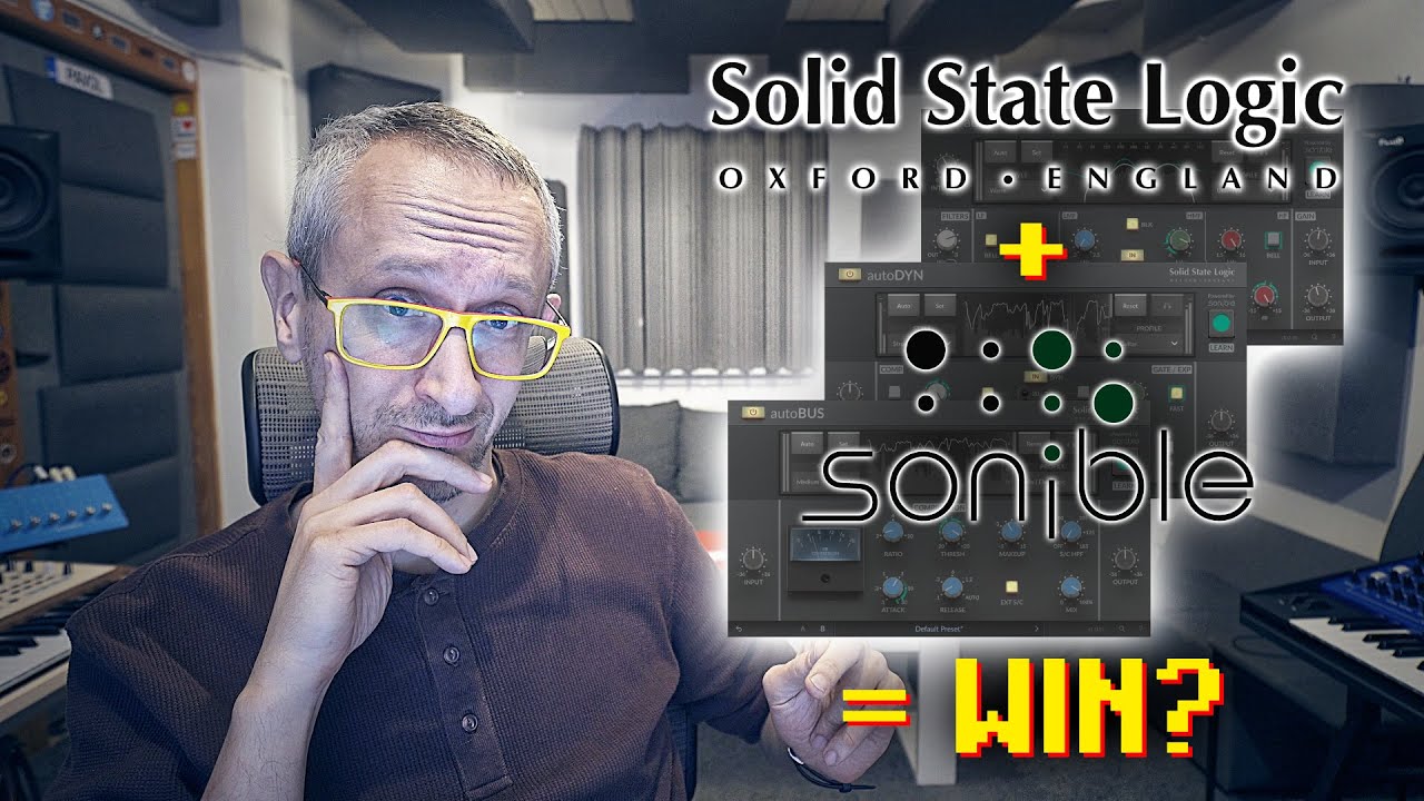 Наследие аналоговых технологий SSL + искусственный интеллект Sonible = огромная выгода + будущее ...