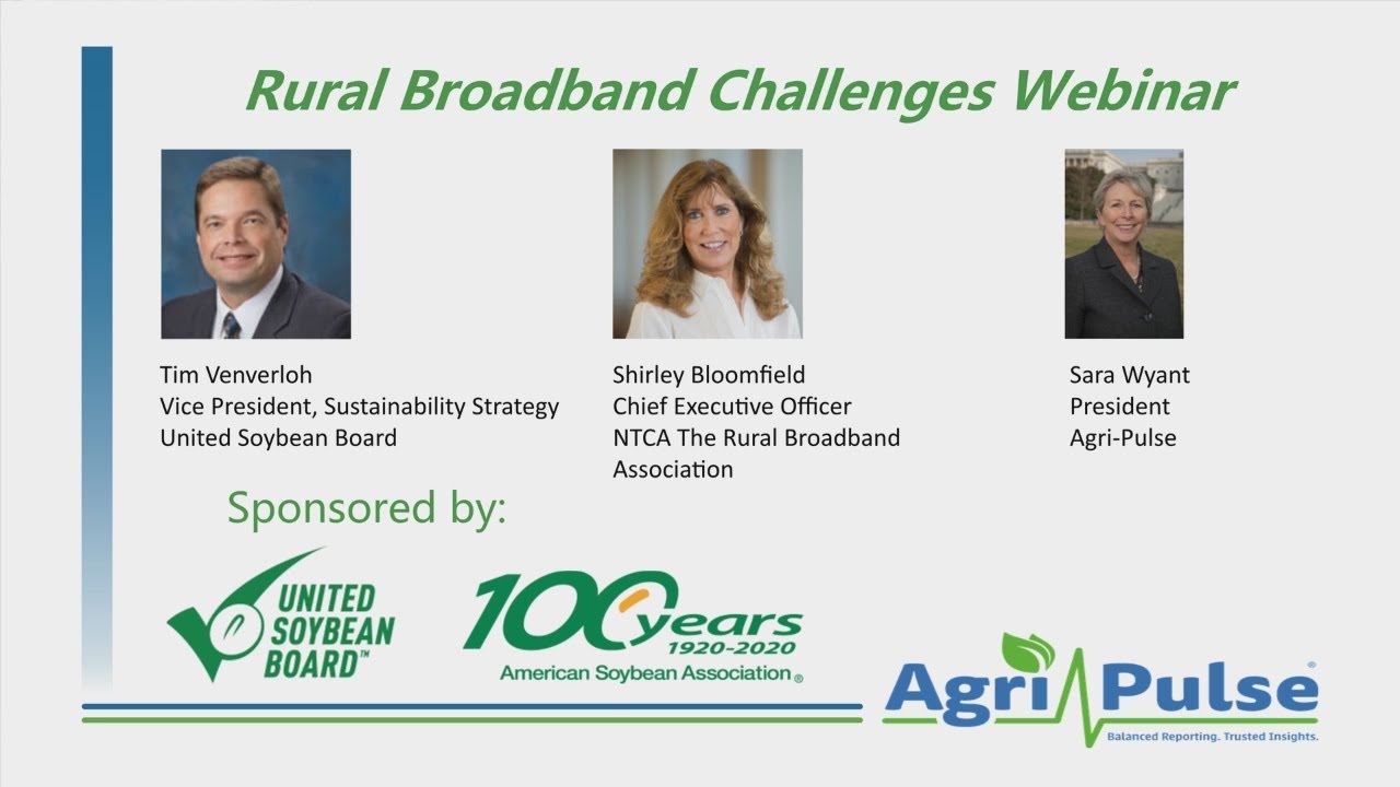 Agri-Pulse Webinar Series: Rural Broadband